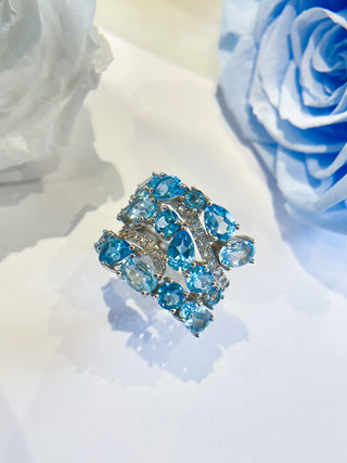 Kalani Blue Topaz Ring